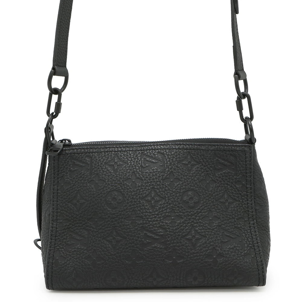 Louis Vuitton Shoulder Bag Taurillon Triangle Messenger Spring Summer